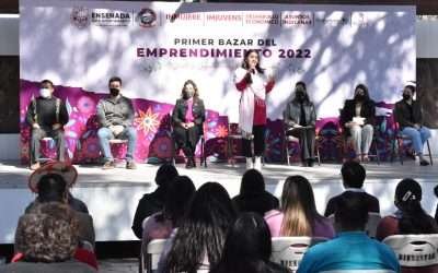 Participan mas de 33 negocios en Primer Bazar del Emprendimiento 2022