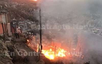 Mata a su pareja, incendia su casa y se entrega a la policía