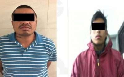 Capturan agentes de la FGE a dos hombres por homicidio y privación de la libertad