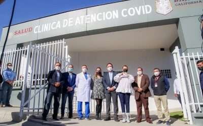 Inicia operaciones primera clínica de atención Covid19 en BC: Marina del Pilar