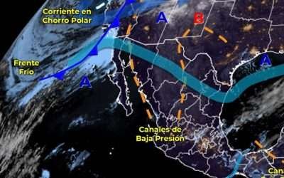 Pronostican vientos en Mexicali, lluvias en zona Costa y heladas en montañas de BC
