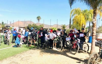 Realizan carrera y paseo ciclista «Juntos por la Prevención»