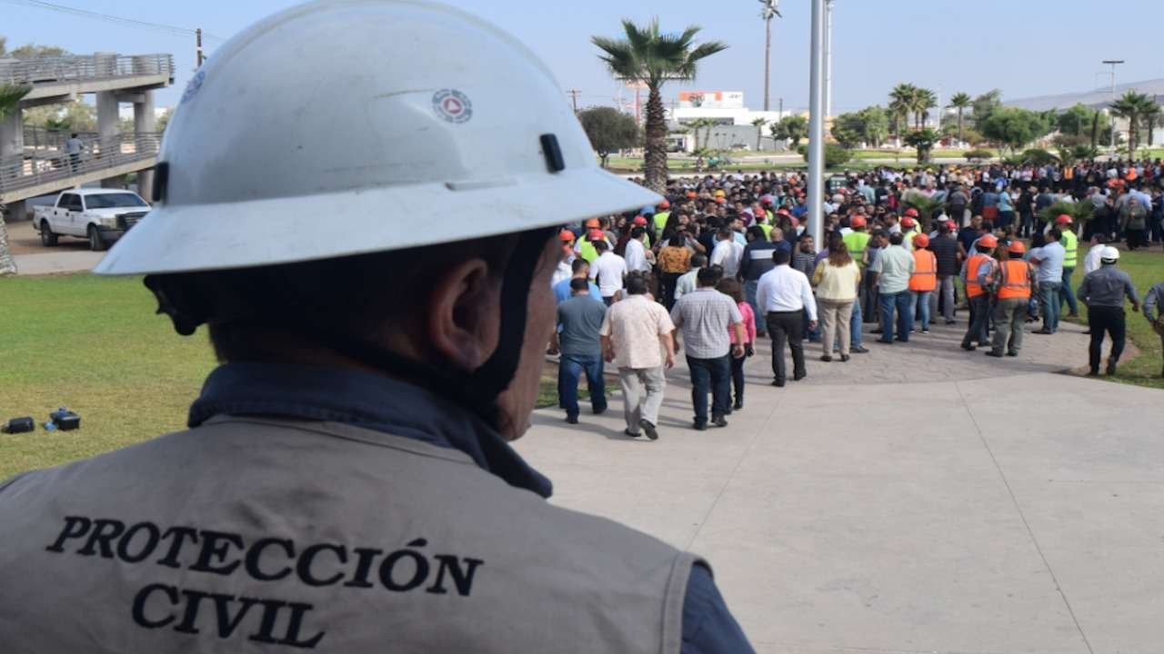 simulacro proteccion civil