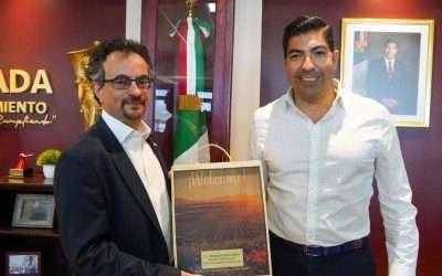 Destaca alcalde bondades de Ensenada a embajador de Gran Bretaña en México