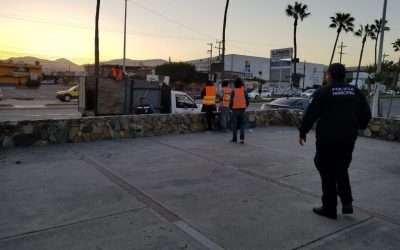 Limpian monumento a Lázaro Cárdenas; retiraron 300 Kg. de basura y maleza