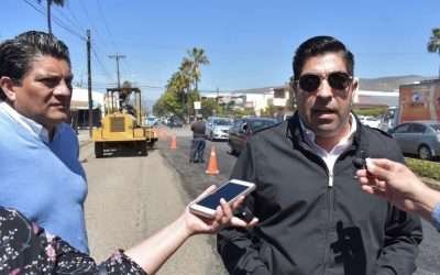 Incrementan cuadrillas de bacheo en Ensenada