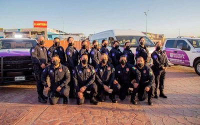 Habilitan «Escuadrón Violeta» en BC, para seguridad de mujeres y niñas