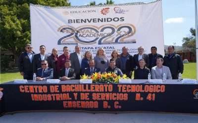 Realizan XXI Festival Académico Estatal en CBTIS #41