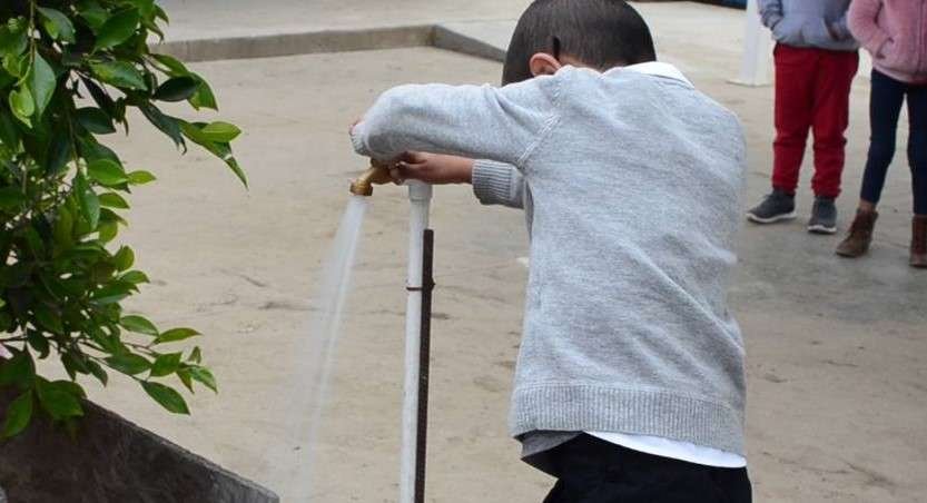 toma de agua