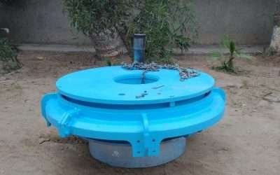 Instala CESPE trasmisión en clarificador de agua en planta de tratamiento El Gallo