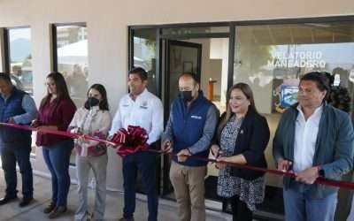 Inaugura alcalde rehabilitación de Velatorios de Maneadero