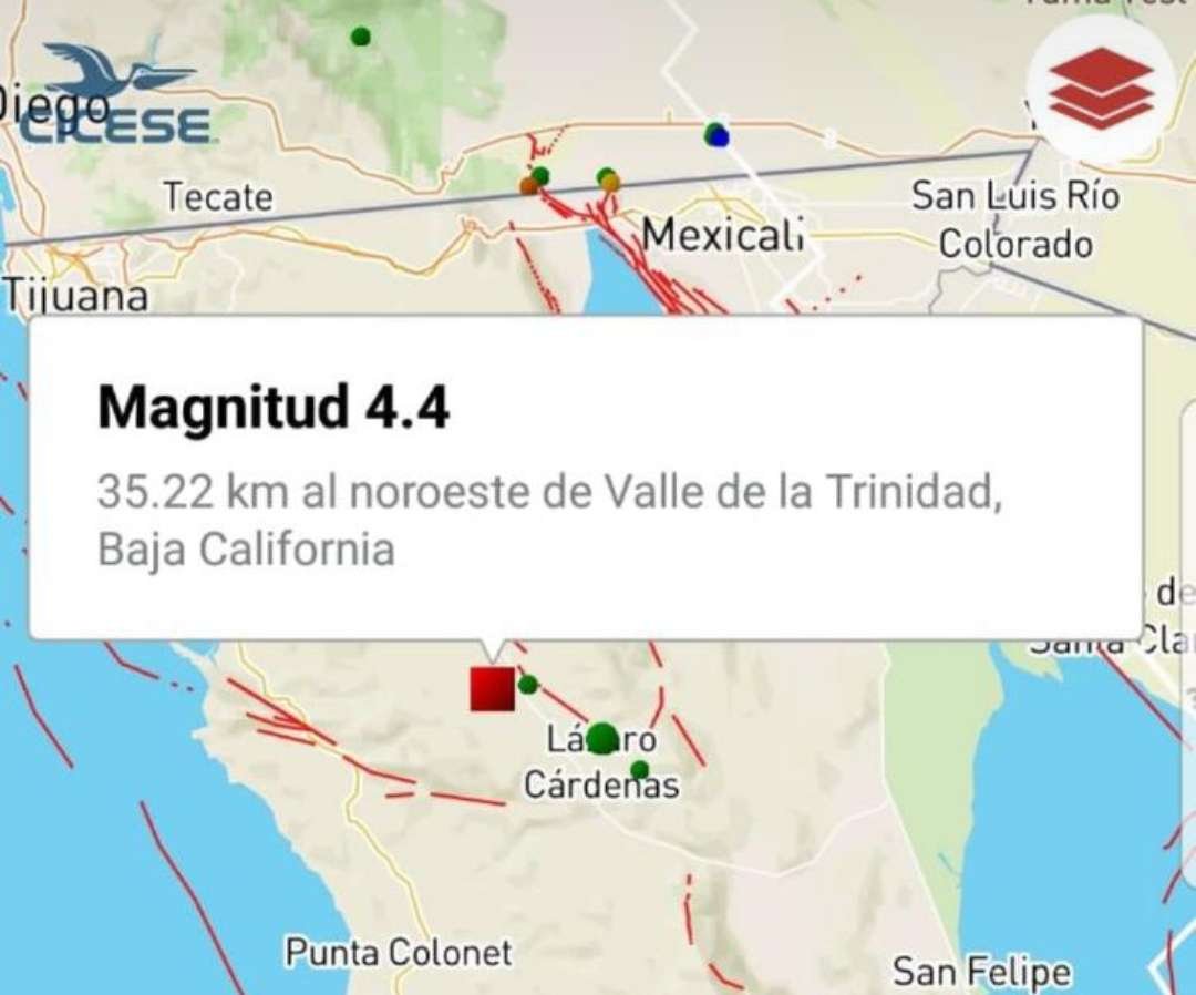 sismo Valle de la Trinidad