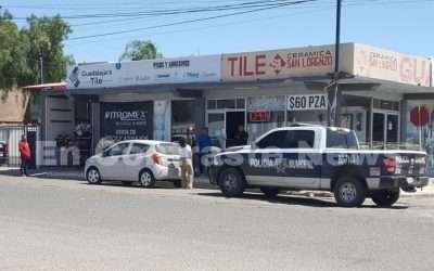 Asesinan a hombre en negocio, frente a panteón en Ensenada