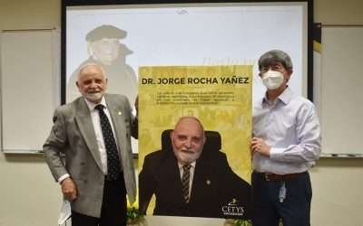 Reconoce CETYS 50 años de trayectoria de Dr. Jorge Rocha Yáñez