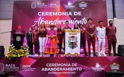 Abandera Marina del Pilar a selección de BC para juegos CONADE