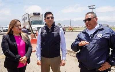 Supervisa Armando Ayala 2da etapa de modernización del tramo de Chapultepec-Maneadero