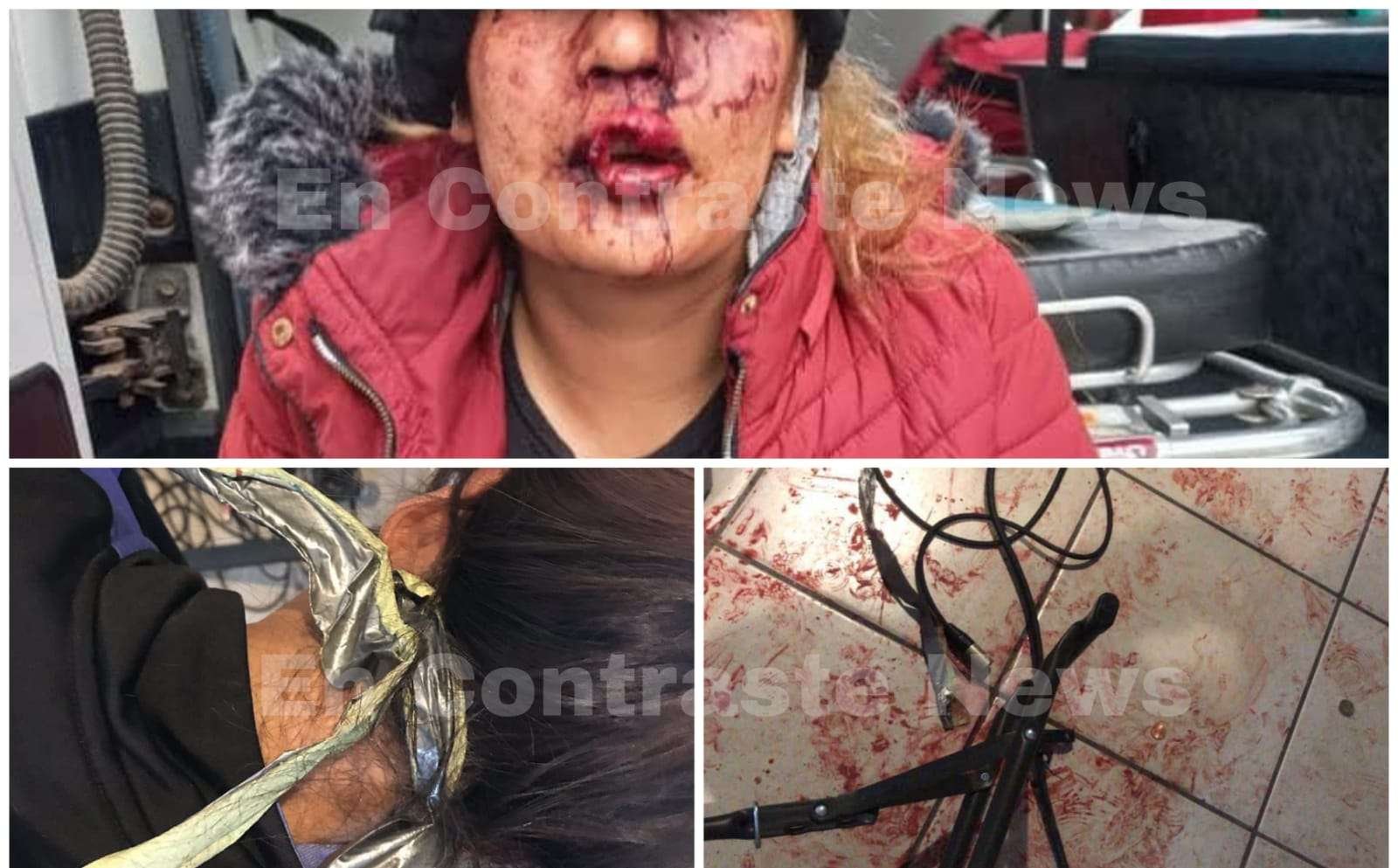 mujer violentada
