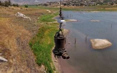 Instaló CESPE equipo de bombeo en planta potabilizadora vandalizada