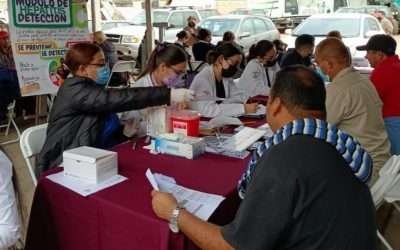 Realiza ISSSTECALI pruebas de hepatitis «C» a personal del departamento de limpia