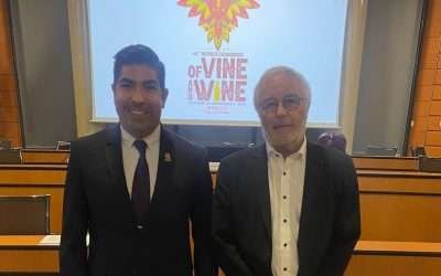 Participa Armando Ayala en presentación del 43 Congreso Mundial de la Viña y el Vino