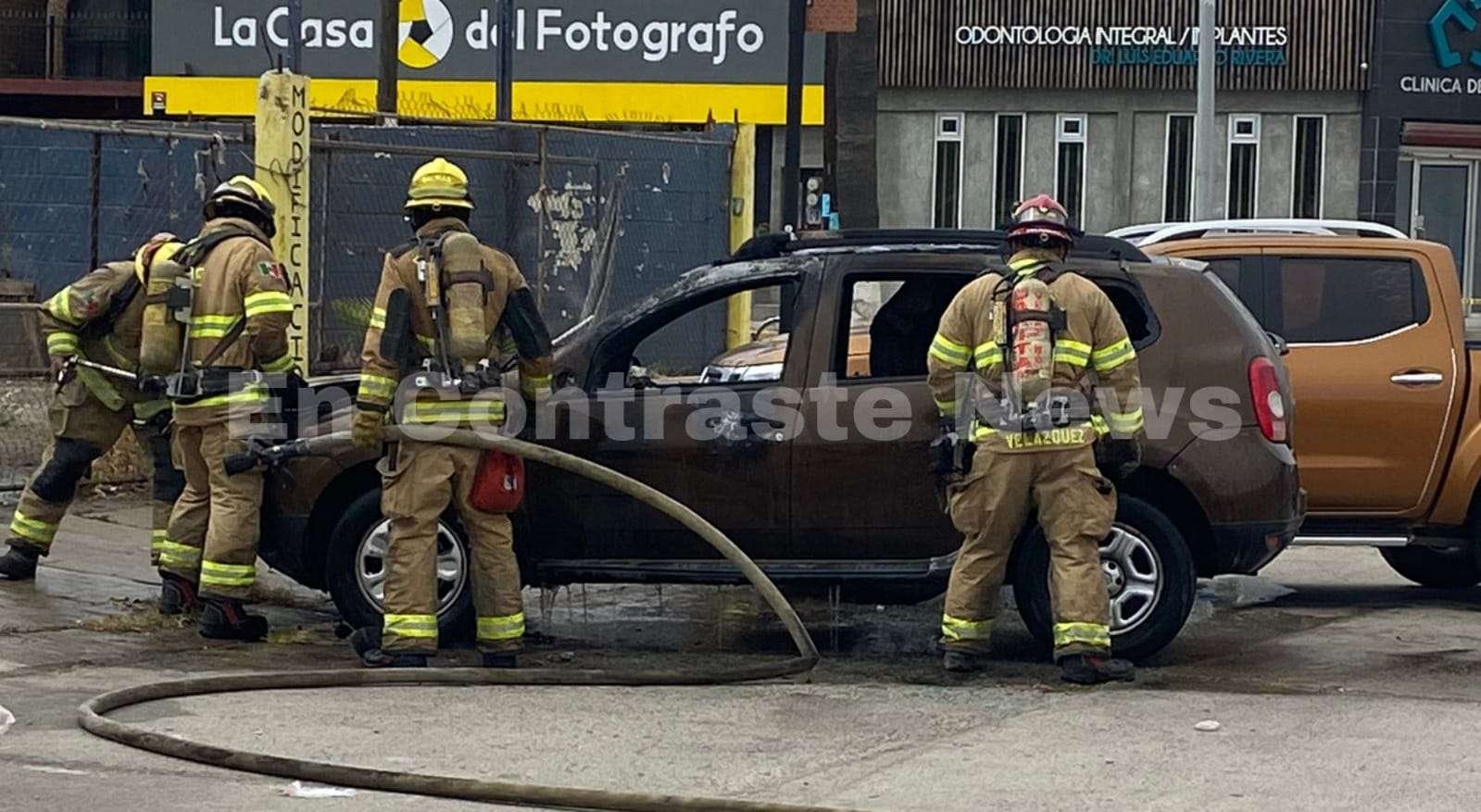 incendio auto Abraham