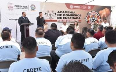 Inició la 1era Academia de Bomberos de Ensenada
