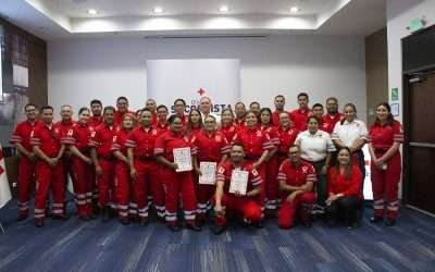 Reconoce Cruz Roja labor de socorristas en su día