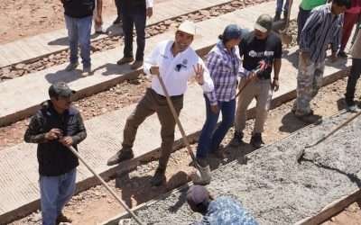 Gestionará Armando Ayala más de 1 mdp para obras de pavimentación en Maneadero