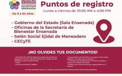 Inicia, este lunes, registro en Programa de Pensiones para personas con discapacidad