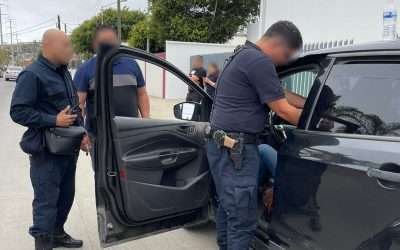 Auxilian agentes de la FESC a mujer con pre infarto