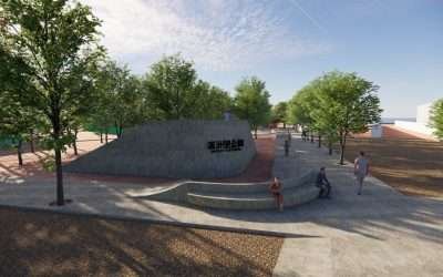 Registra avance del 50% rehabilitación del parque Manchuria