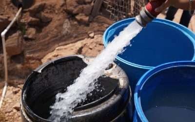 Distribuye Gobierno Municipal 35 mil litros de agua potable en Maneadero