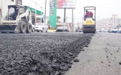 Registra avance del 60% reencarpetado en la calzada Cortez