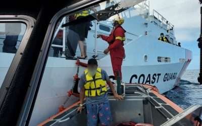 Apoyó SEMAR a Guardia Costera de EU en rescate de migrantes cerca de Isla Coronado