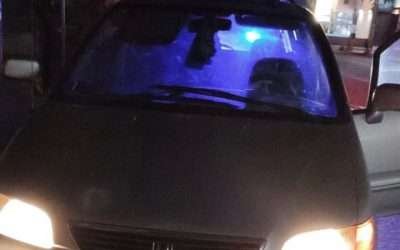 Aseguran municipales a hombre con auto robado en Mexicali