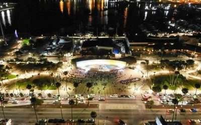 Encabezó Armando Ayala inauguración de renovación de Plaza Cívica de la Patria