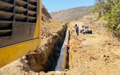 Registra avance del 42% trabajos en Acueducto Morelos