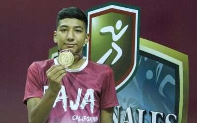 Logra Yahel García oro en gimnasia de trampolín en Nacionales CONADE