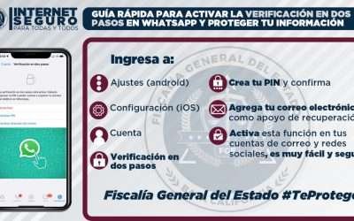 Exhorta FGE a población de BC evitar extorsiones por WhatsApp