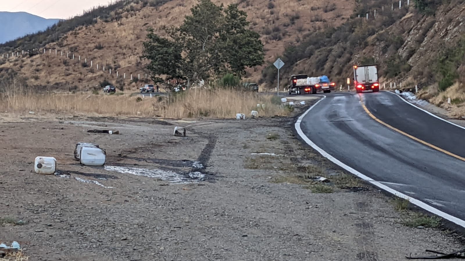 derrame ácido Ensenada