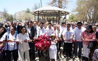 Reinauguraron el Parque Revolución