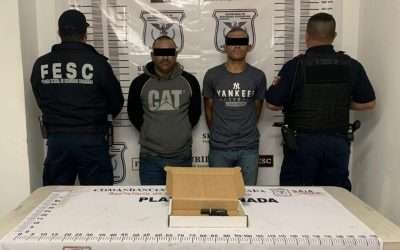 Capturó FESC a dos hombres armados en Ensenada