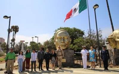 Conmemoran CL Aniversario de fallecimiento de Benito Juárez