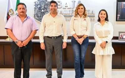 Analizan alcalde y Gobernadora opciones de predios para Guardia Nacional