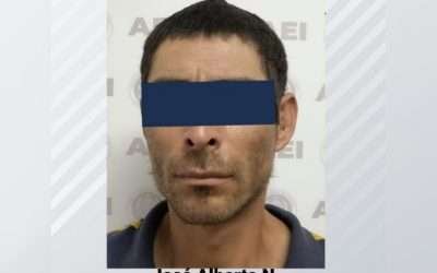 Prófugo buscado por homicidio es capturado por agentes de la FGE