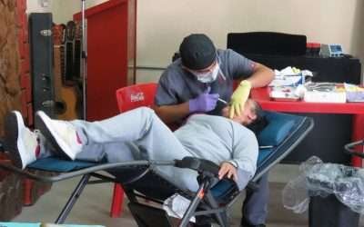 Llevan brigada de odontología a internos del CERESO de Ensenada