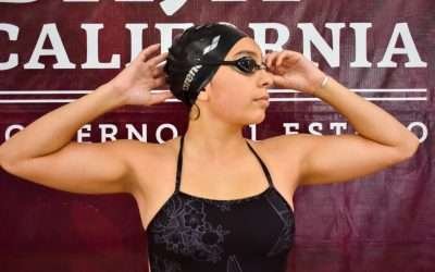 Representará Abril Arias a BC en Mundial Junior de Natación