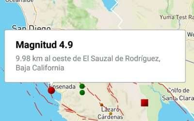 Sin daños en Ensenada tras sismo de 4.9 grados