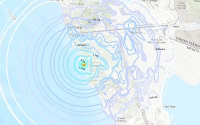 Sismo de 4.9 grados despierta a Ensenada