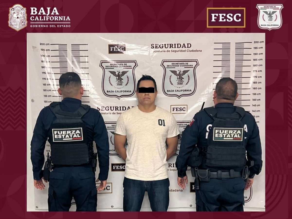 detenido Fuerza Estatal